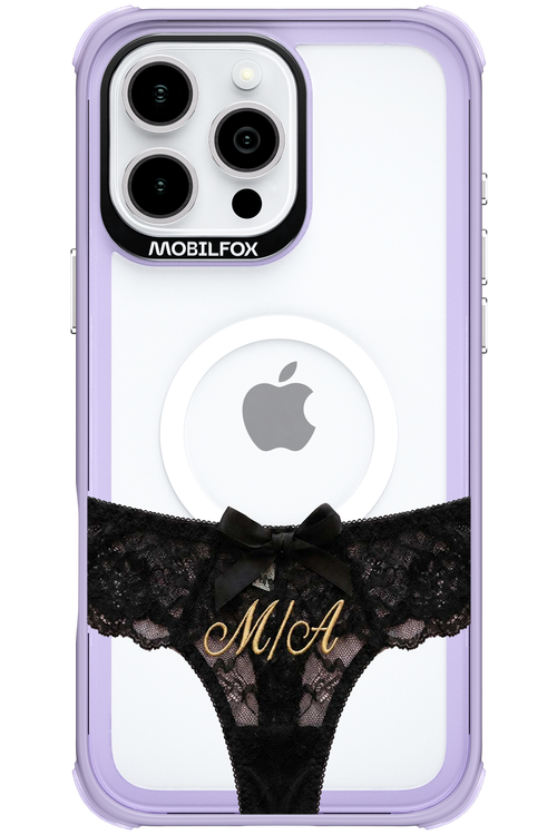 Black Panties Transparent 2.0 - Apple iPhone 16 Pro Max