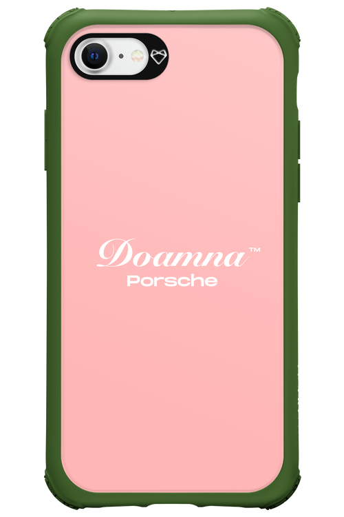 Doamna Porsche (pink) - Apple iPhone 8