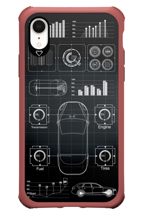 Cyber Grid 2.0 - Apple iPhone XR