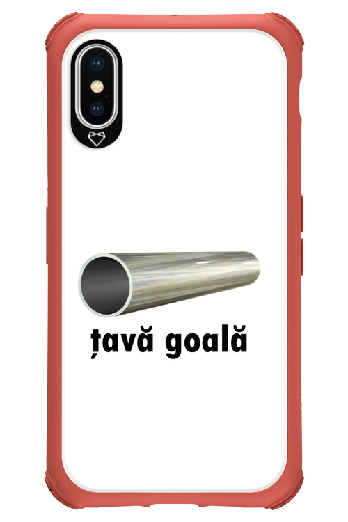 Țavă Goală White - Apple iPhone X