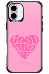 Good Vibes Heart - Apple iPhone 16 Plus