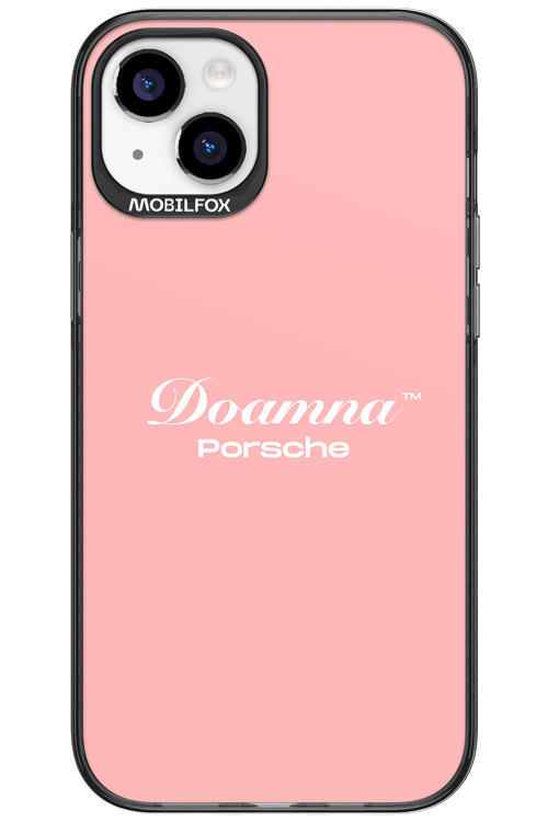 Doamna Porsche (pink) - Apple iPhone 15 Plus