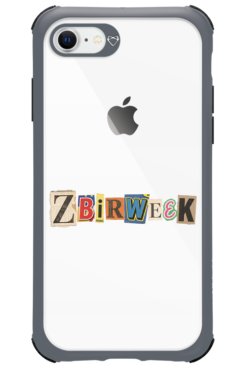 Zbirweek (transparent) 2.0 - Apple iPhone 8