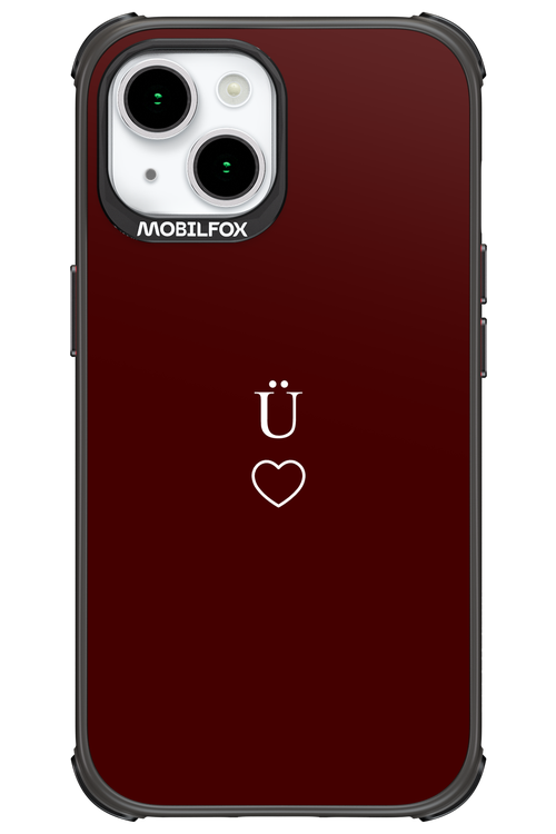 U Burgundia II 2.0 - Apple iPhone 15
