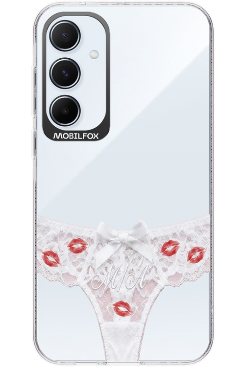 White Panties Transparent 2.0 - Samsung Galaxy A55