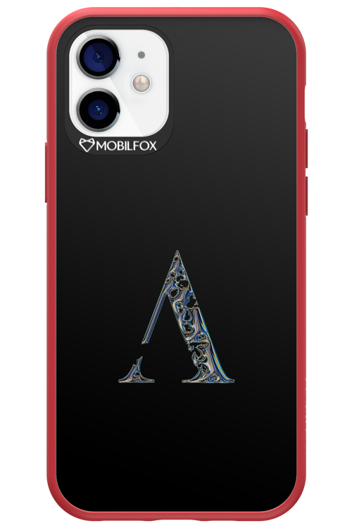 ⁠ ⁠Azteca A Chrome Logo - Apple iPhone 12