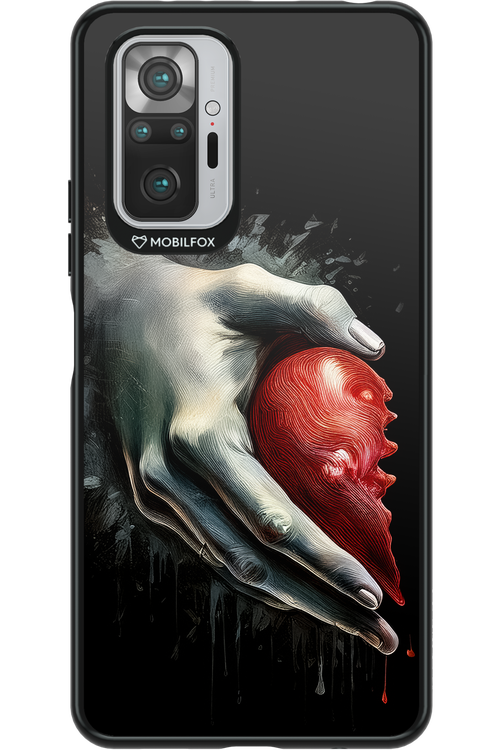 Painted Hearted Left - Xiaomi Redmi Note 10S