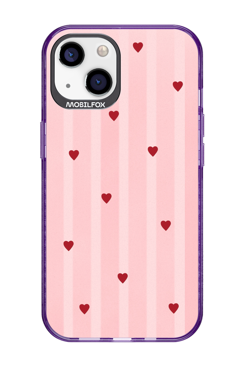 Red Little Hearts 2.0 - Apple iPhone 13