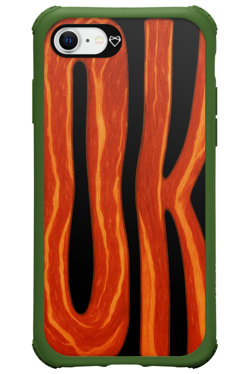 OK (Black-Red) - Apple iPhone SE 2022