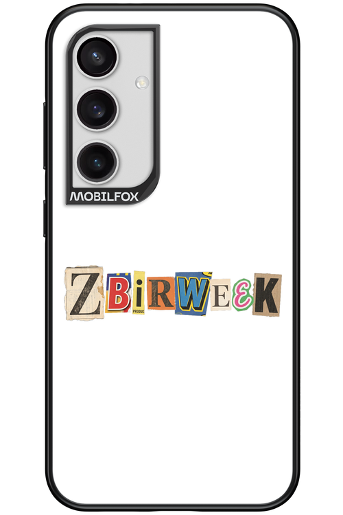 Zbirweek (white) 2.0 - Samsung Galaxy S24
