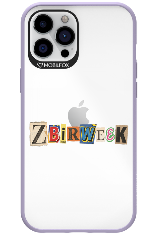 Zbirweek (transparent) 2.0 - Apple iPhone 12 Pro Max