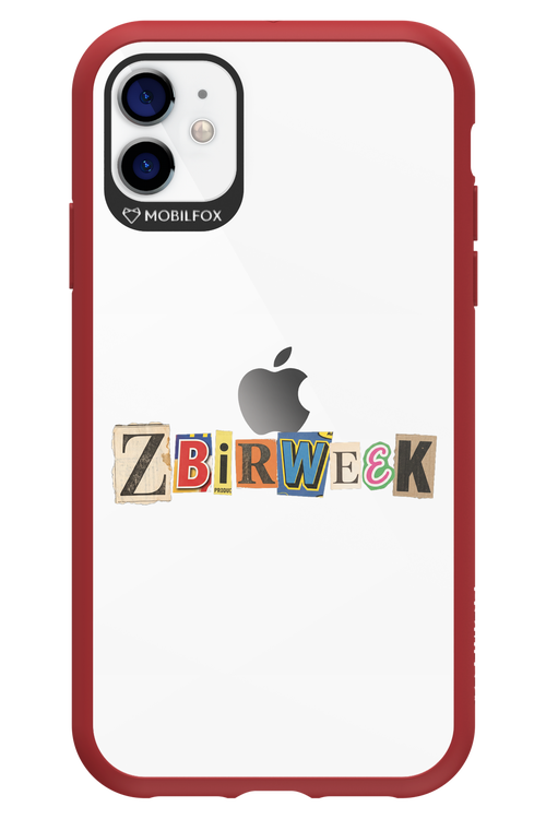 Zbirweek (transparent) 2.0 - Apple iPhone 11