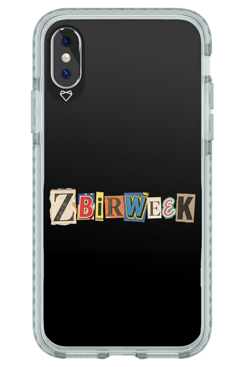Zbirweek (black) 2.0 - Apple iPhone XS