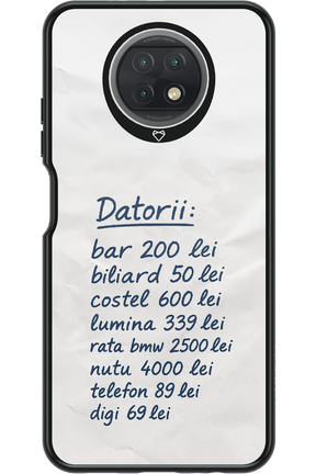 The List - Xiaomi Redmi Note 9T 5G