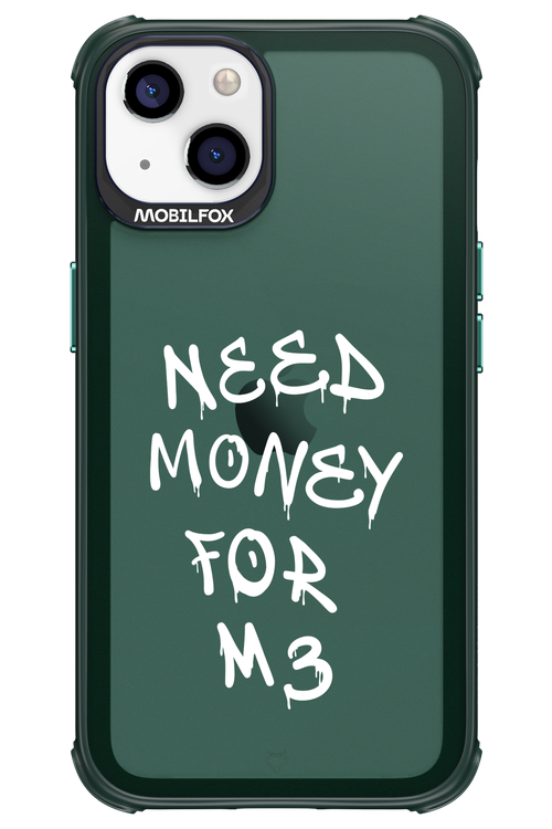 Need M3 Transparent White - Apple iPhone 13