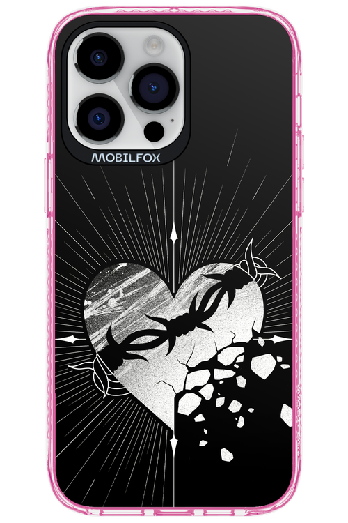 Fehér Szív - Apple iPhone 14 Pro Max