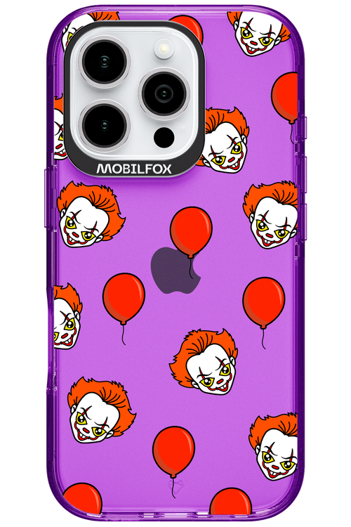 Mystery Clown (Transparent) - Apple iPhone 16 Pro