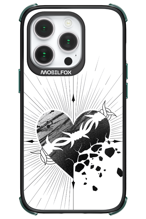 Fekete Szív 2.0 - Apple iPhone 14 Pro