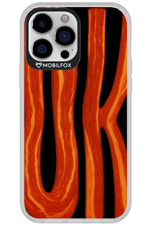 OK (Black-Red) - Apple iPhone 13 Pro Max