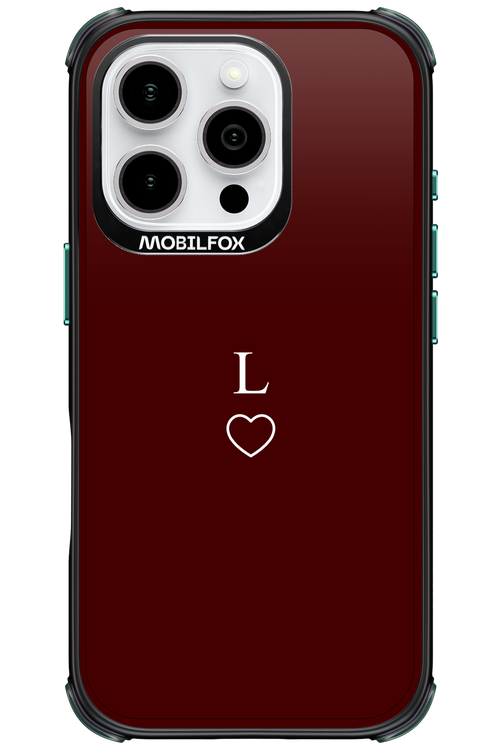 L Burgundia 2.0 - Apple iPhone 16 Pro