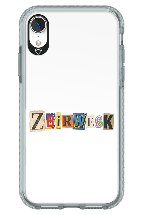 Zbirweek (white) 2.0 - Apple iPhone XR