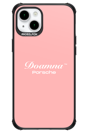Doamna Porsche (pink) - Apple iPhone 15 Plus