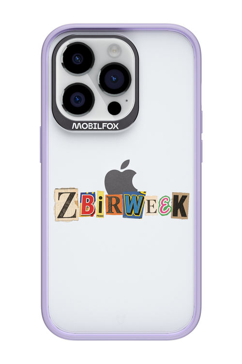 Zbirweek (transparent) 2.0 - Apple iPhone 14 Pro