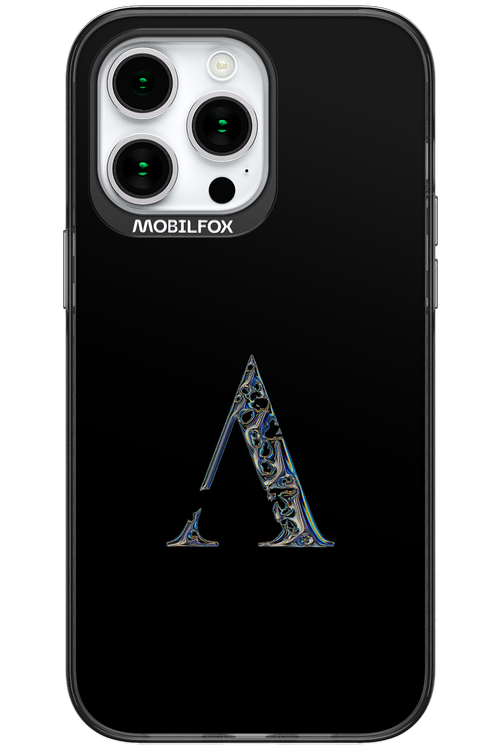 ⁠ ⁠Azteca A Chrome Logo - Apple iPhone 15 Pro Max