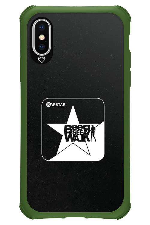 Rapstar Black - Apple iPhone XS