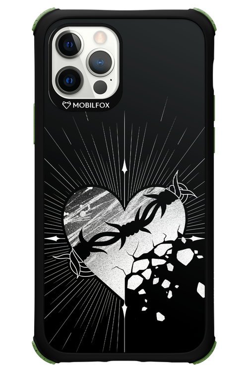 Fehér Szív - Apple iPhone 12 Pro