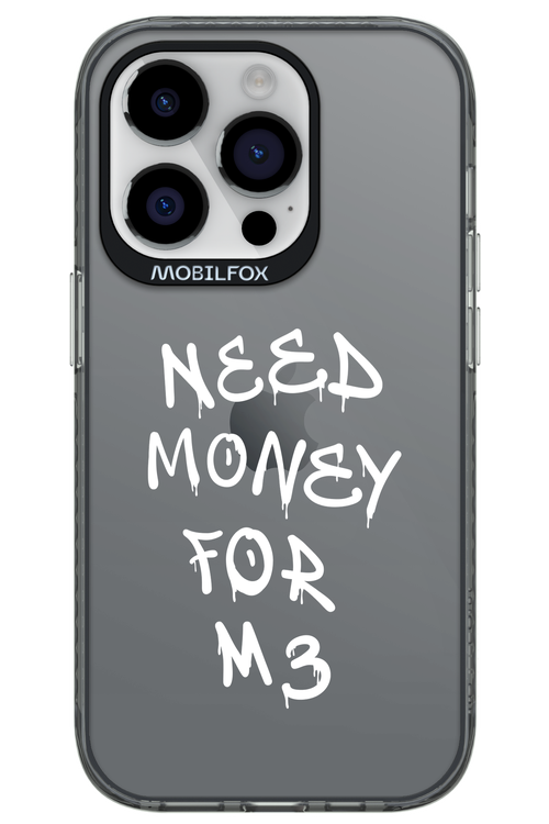 Need M3 Transparent White - Apple iPhone 14 Pro