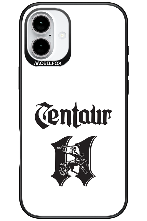 Centaur Logo White 2.0 - Apple iPhone 16 Plus
