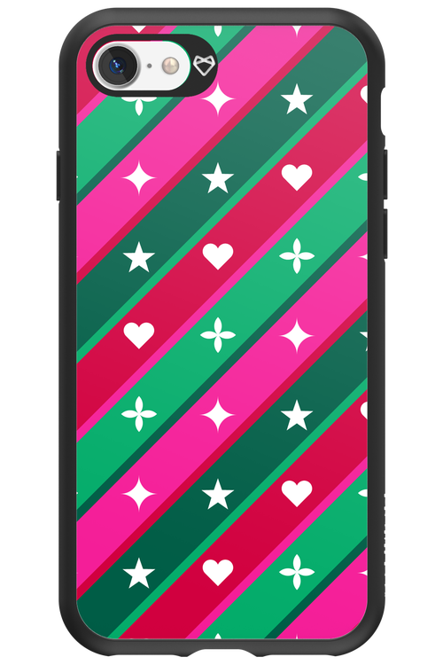 Christmas Stripes - Apple iPhone 7