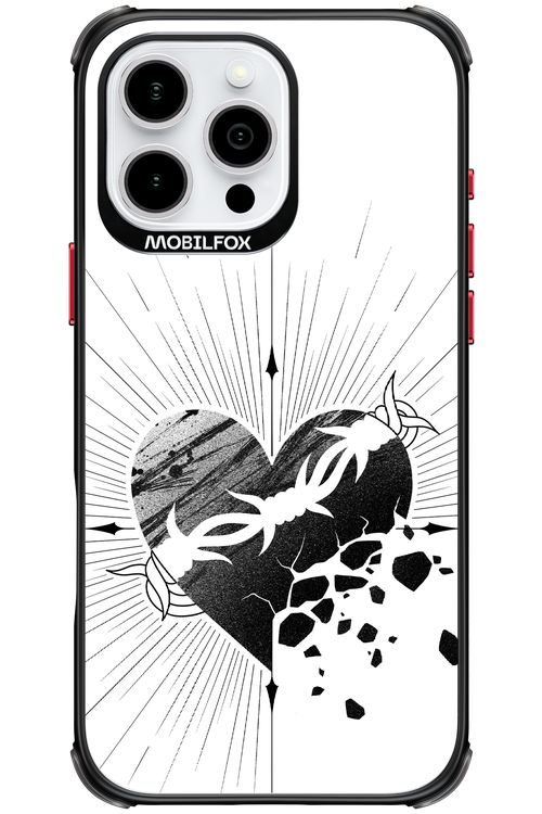 Fekete Szív 2.0 - Apple iPhone 16 Pro Max