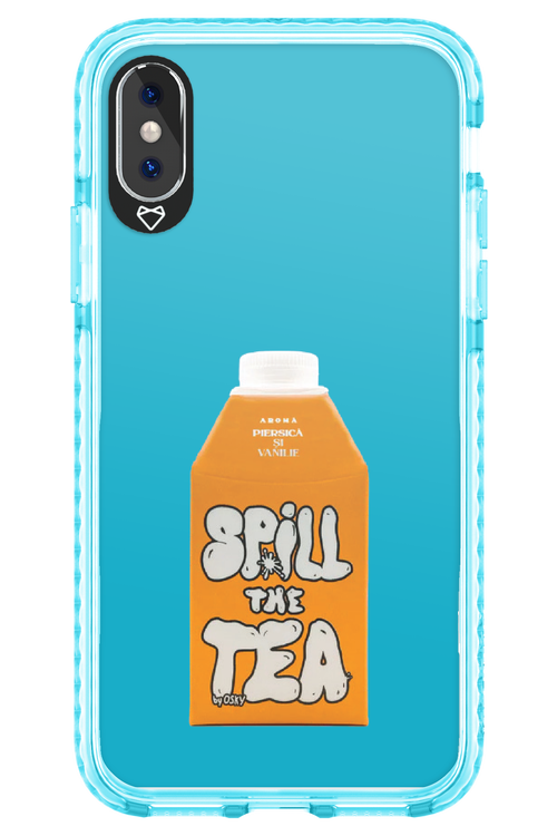 Yellow Splash - Apple iPhone X