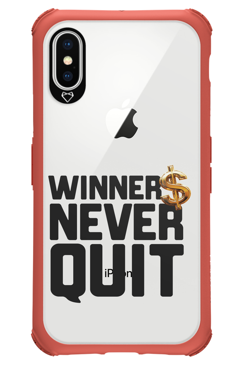 Winners Never Quit - Apple iPhone XS