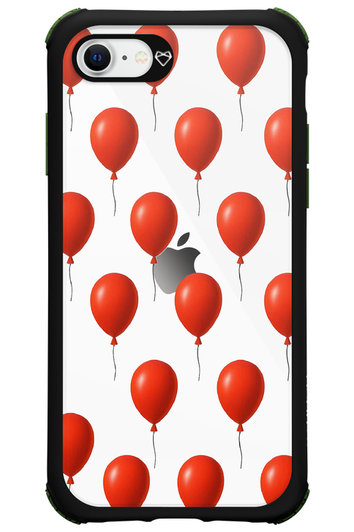 Red Balloons - Apple iPhone SE 2020