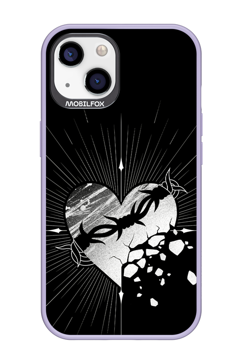 Fehér Szív - Apple iPhone 13