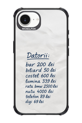 The List 2.0 - Apple iPhone 16e