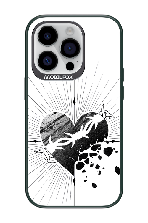 Fekete Szív 2.0 - Apple iPhone 14 Pro