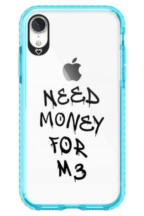 Need M3 Transparent Black - Apple iPhone XR
