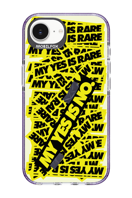 My yes is no 2.0 - Apple iPhone 17e