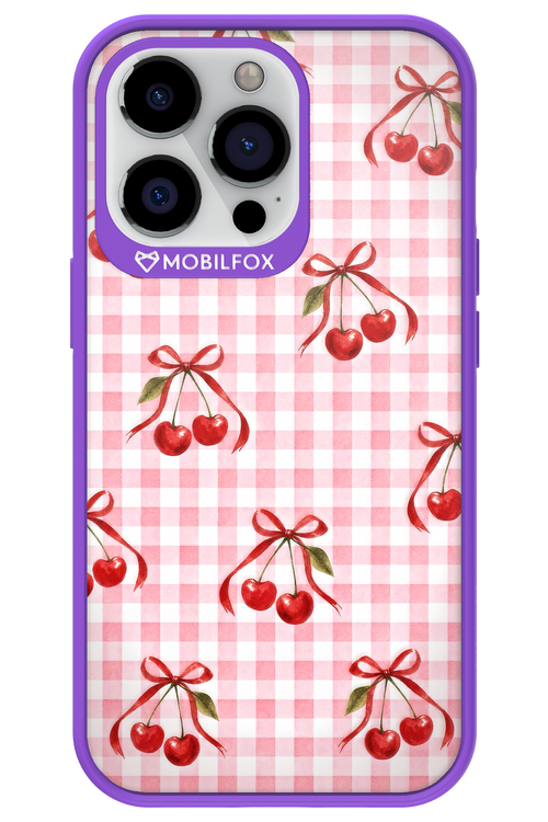 Pink Cherry Checked 2.0 - Apple iPhone 13 Pro