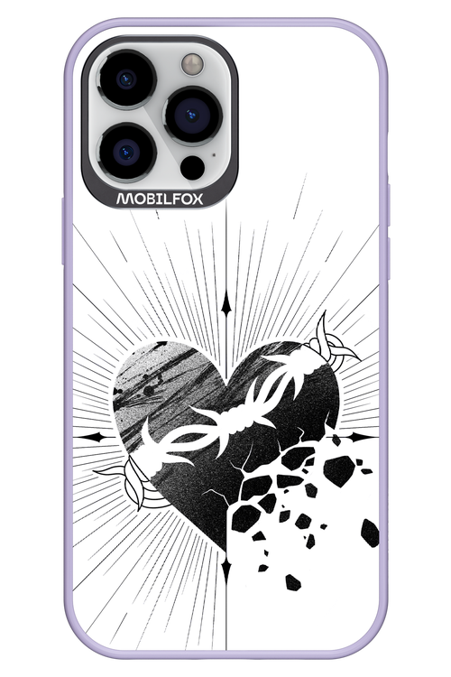 Fekete Szív - Apple iPhone 13 Pro Max