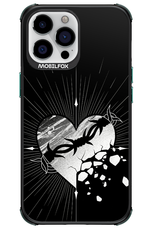 Fehér Szív - Apple iPhone 13 Pro Max