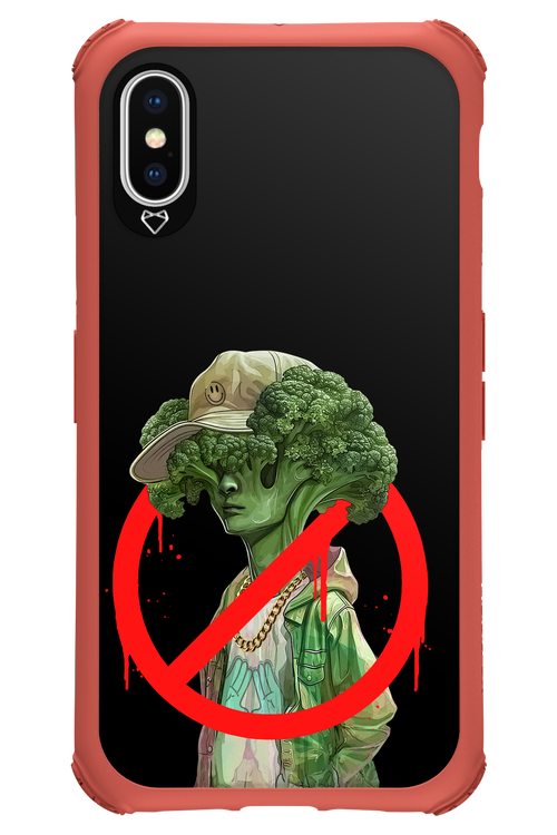 Anti Brokkoli Black - Apple iPhone X