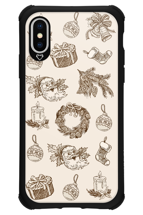 Christmas Paper - Apple iPhone XS