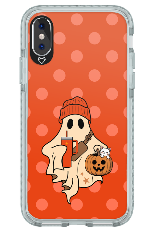 Ghost Girl (Orange) - Apple iPhone XS