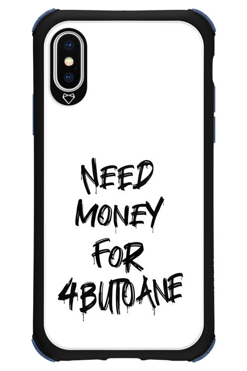 Need Money For Butoane Black - Apple iPhone X