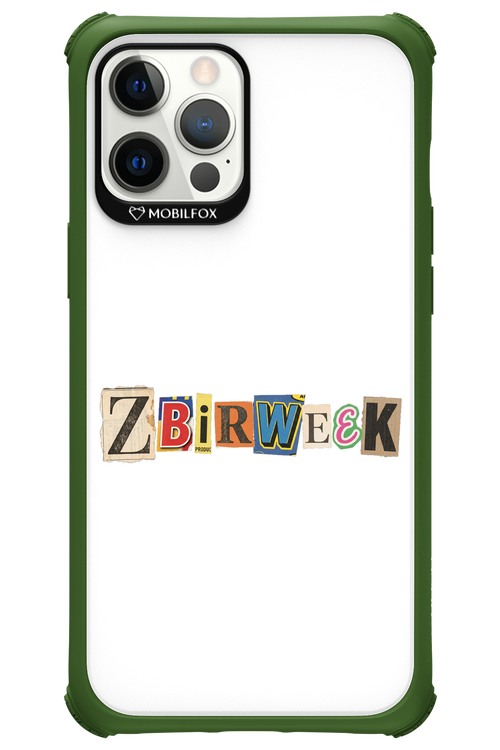 Zbirweek (white) 2.0 - Apple iPhone 12 Pro Max